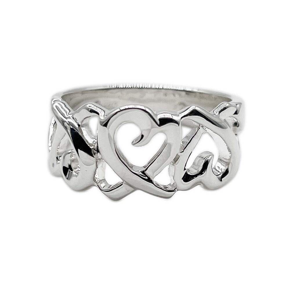 TIFFANY & CO. Silver Heart Ring